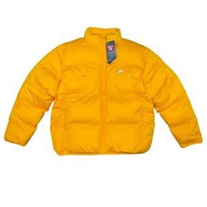 Nike Sportswear Club University Gold Puffer Jacket Coat